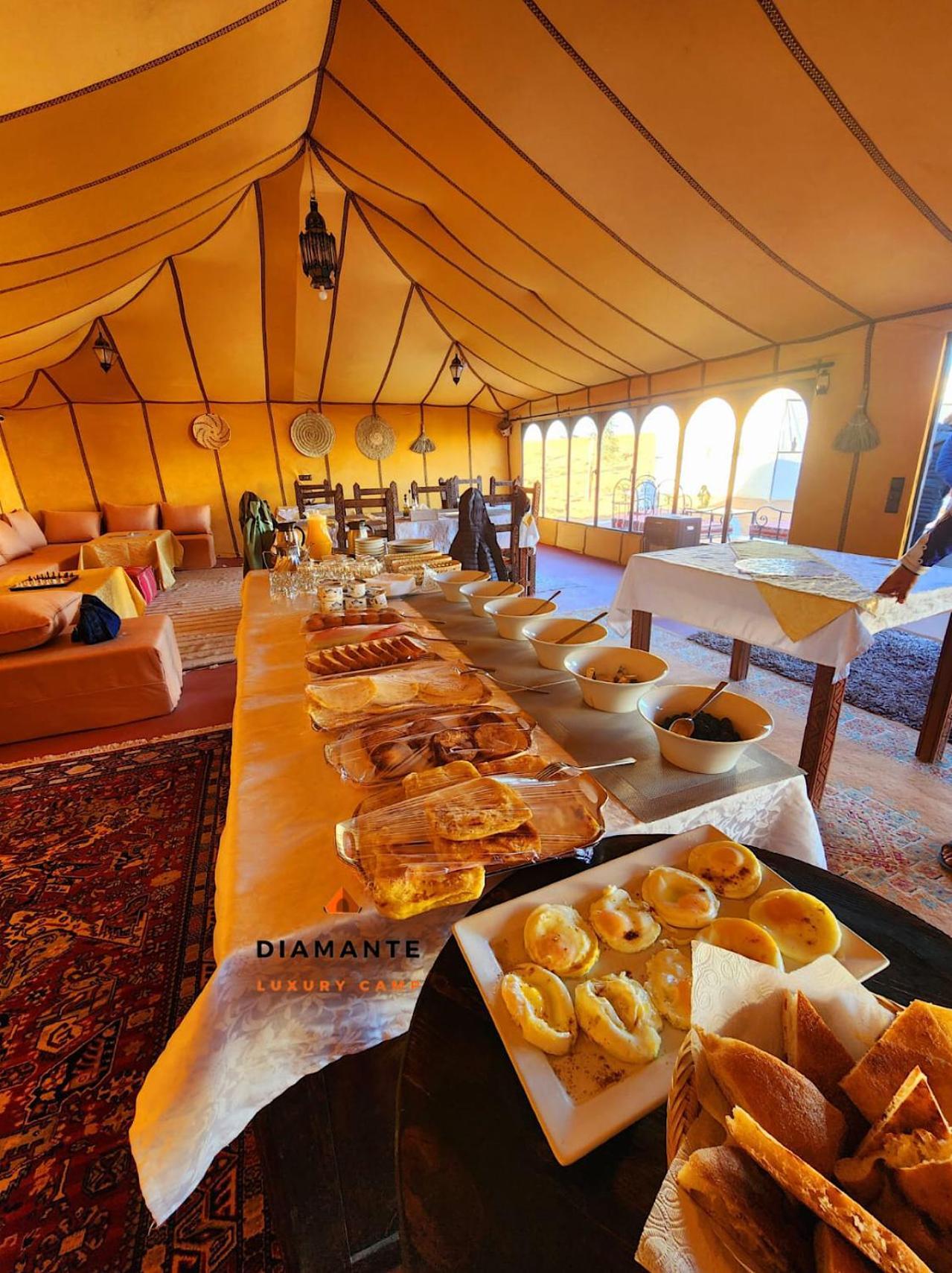 Diamante Luxury Camp Hotell Merzouga Exteriör bild